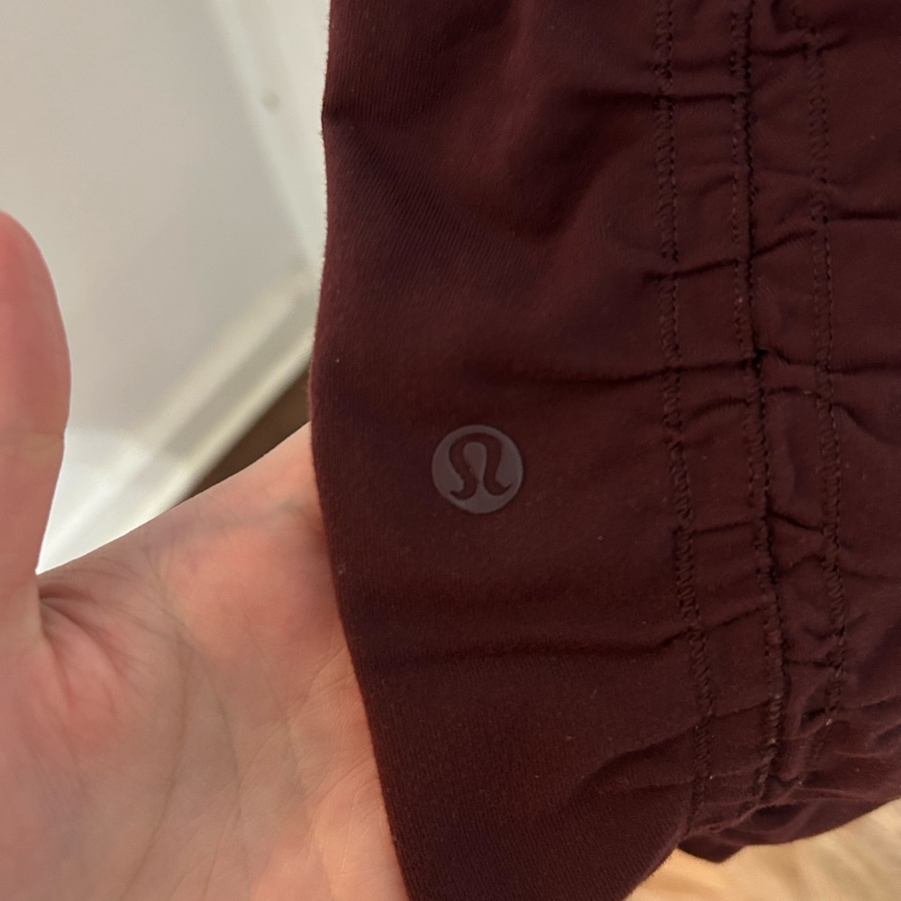 Lululemon Athletica Maroon Leggings - Picture 9 of 10